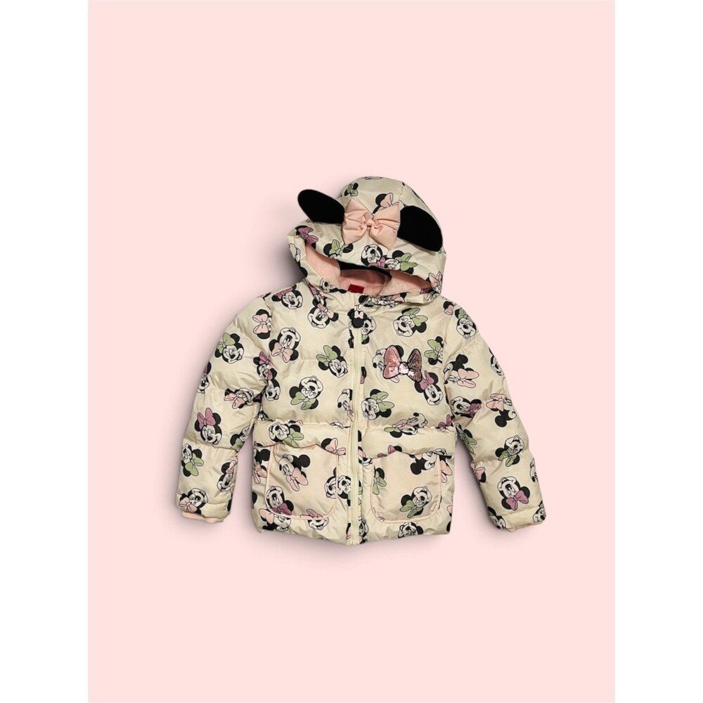 Disney Minnie Puffer Jacker Sz 6 / 6x